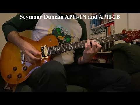 Seymour Duncan APH-2 Slash and APH-1 vs hand wound pickups