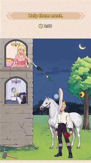 Brain Puzzle Tricky Quest Level 32 Rapunzel