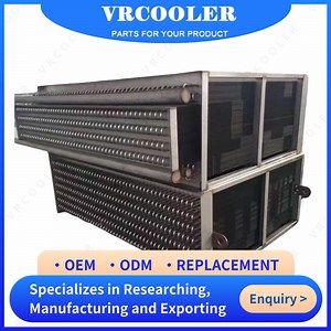 [Hot Item] Free Drawing HVAC Cooling Coil with 12.7mm Copper Tubes Aluminum Fins