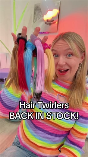 BACK IN STOCK! Hair Twirler Fidget with 6 new colours too! What colour is your fav?! 🥹 #twirler #hairtwirling #fidget #fidgetstoys #fidgetsforadults
