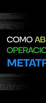 Como abrir una operación/orden en MetaTrader 4/5 con Stop Loss y Take Profit