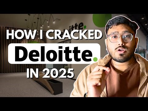 How to Crack Deloitte Interview in 2025 | Deloitte Online Assessment & Interview