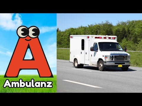 Das ABC Kinderlied: Fahrzeug-Lied zum Buchstabenlernen & Mitsingen | kleine Liederwelt