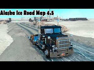 Mapa Alaska Ice Road Map 4.5 ATS 1.38│FREIGHTLINER FLC ATS 1.38│Mapa Alaska ATS 1.38│Mod de mapa ATS
