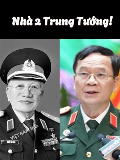 Gia Đình Duy Nhất Việt Nam Có Cha Và Con Cùng Là Trung Tướng?