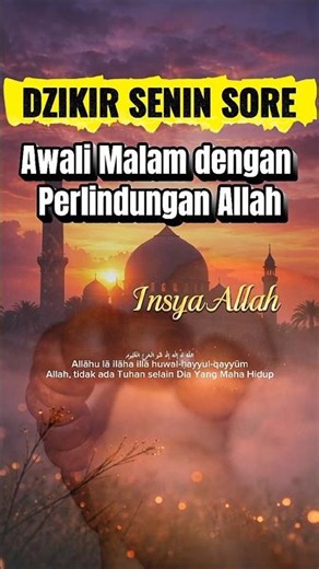 Zikir Senin Sore #doa #prayer #dua #dzikir #zikir #dhikr #relaxing