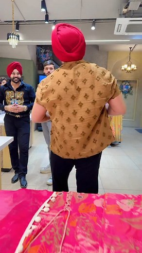 33K views · 10K reactions | Hot Pink Chiffon Pom-Pom Anarkali Suit with Mirror Work on neck & Chiffon Pom Pom Dupppata Follow @label_amrita for more design You can Purchase these trending designs on our Website WWW.LABELAMRITA.COM (link in Bio & Stories) Note- We Don’t take orders on Calls ,Whatsapp Or DM Shipping worldwide  Shipping free  No COD | Label Amrita | Facebook