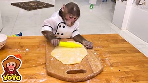 113K views · 10K reactions | YoYo JR makes great cakes with new oven | Monkey YoYo Jr | Facebook