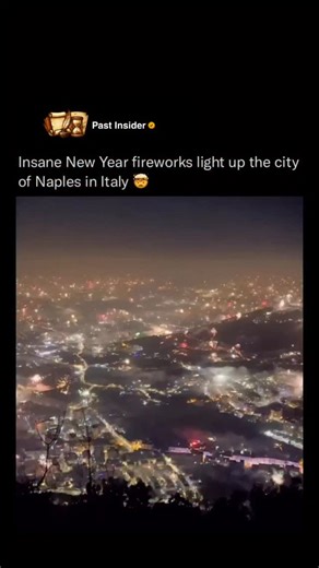Past Insider | History | The city of Naples, Italy, is world-famous for its incredibly intense and massive New Year’s Eve firework displays. On the night of the... | Instagram