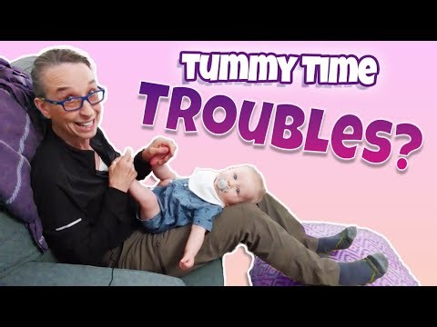 Baby Hates Tummy Time? Try Joint Compression | Pediatric Physical Therapy #60