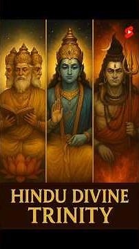 The Divine Trinity of Hinduism: Brahma, Vishnu & Shiva Explained in 60 Seconds