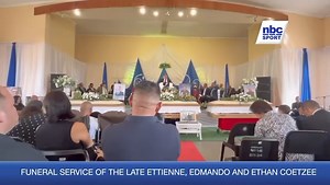 35K views · 215 reactions | The funeral service of the late Ettienne, Edmundo and Ethan Coetzee is currently underway in Rehoboth were they will be laid to rest at the Kaptein Hermanus Van Wyk Gedenksaal. By: Richolene #Ouses | Nbcsport | Facebook