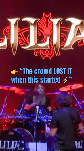 👉 LILIAC opening with Metallica was INSANE 🔥 #liliac #rock #metallica #music #metallicablacklist