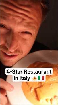4-Star Restaurant in Italy 🍝🇮🇹