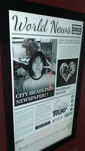 Full Process Demonstration of a Newspaper Photo Booth ( Credit Card and Coin Payment Options)