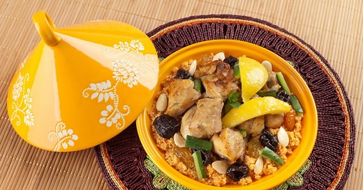 Tajine d’agneau aux citrons confits