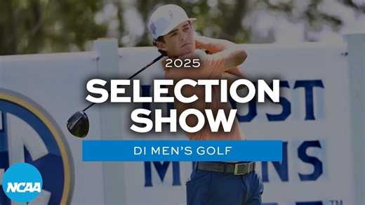2025 NCAA DI men's golf selection show