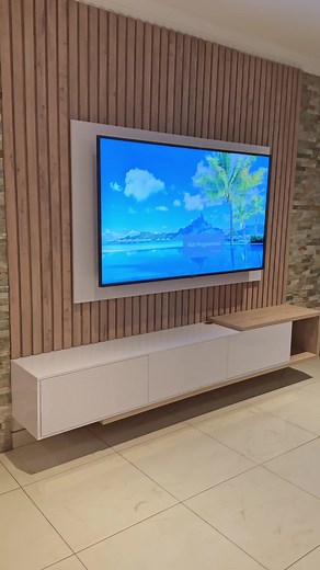 High-Quality TV Console with Installation | Price: R22,000