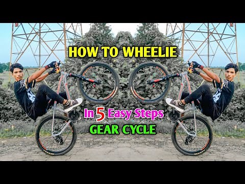HOW TO WHEELIE? I Gear and Non-Gear Cycle | MTB RIDER RK