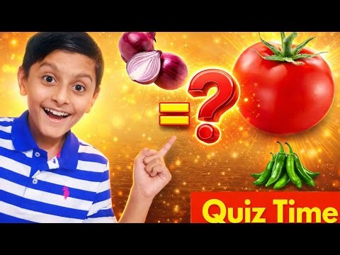 Vegetable names quiz | Guess the vegetables | vegetables name in English | Quiz time for kids | Quiz
