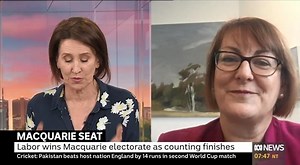 A great way to start the day and my 2nd term as the Member for Macquarie with News Breakfast | Susan Templeman MP