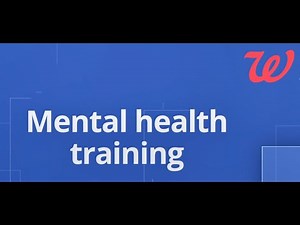 Walgreens fertility-specialized pharmacy - Mental health training