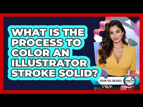 What Is The Process To Color An Illustrator Stroke Solid?