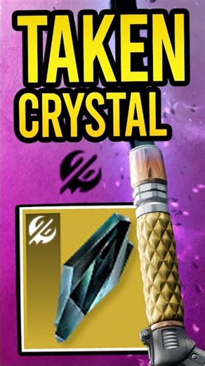 Destiny 2 Praxic Blade TAKEN CRYSTAL is Pure AURA (How to Get It)