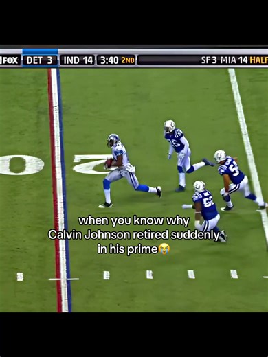 Calvin Johnson's Sudden Retirement Explained