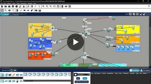 #cisco #packettracer #networking #smcproject #pingtest #futureengineer #cmc #ofppt #pfm | Badre Ben Rabbar