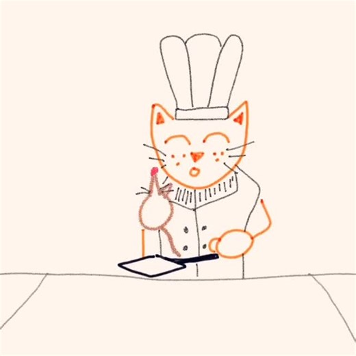 Animatic on Instagram: "😁having fun drawing with the #Animatic app 🖍🎞#catchef 🐱🐭 @selsey._"