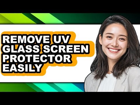 How to Remove Uv Glass Screen Protector Easily (only Way)