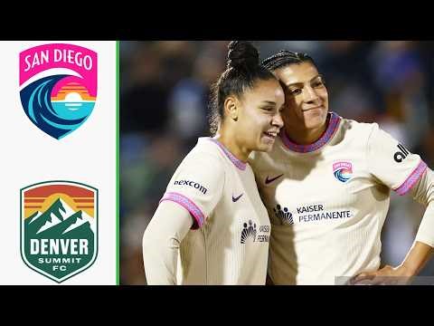 San Diego Wave vs Denver Summit | NWSL 2026 🔥 What a game