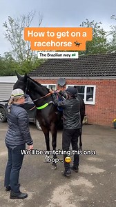 1.6M views · 10K reactions | The Brazilian way  Lemos de Souza has a stylish way of getting into the saddle! 朗 | The Jockey Club | Facebook