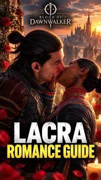 Blood of Dawnwalker: How to Romance Lacra! ALL Choices #viralshorts #shortvideo #bloodofdawnwalker