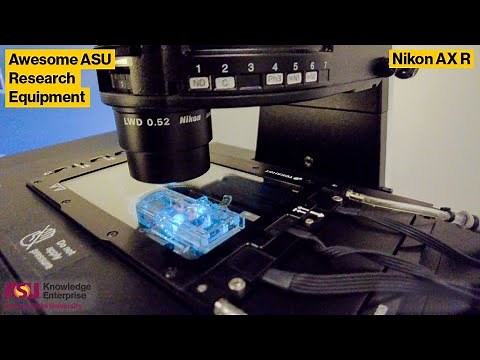 ASU Core Facilities Equipment Showcase: Nikon AX R Laser Scanning Confocal Microscope