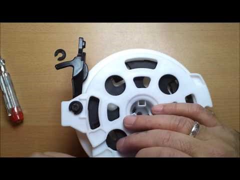 Staubsauger Kabelaufroller Reparatur/Vacuum cleaner cable reel repair