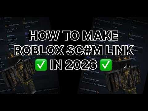 ✅ HOW TO CREATE ROBLOX SCAM LINK | ROBLOX PHISHING TUTORIAL