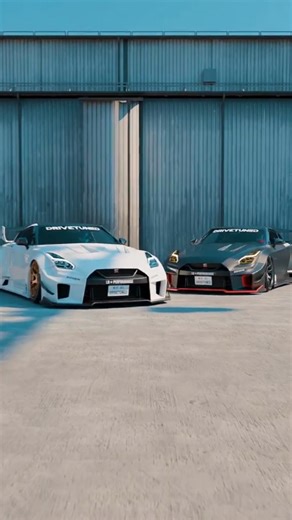 R34 And R35 Widebody Concept When Two GTR Legends Collide
