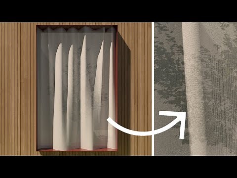Curtain and Fabric Creation Tutorial - Rhino 7 and Vray