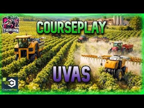 Courseplay for Grapes FROM SCRATCH 🍇🚜 Complete Tutorial FS25