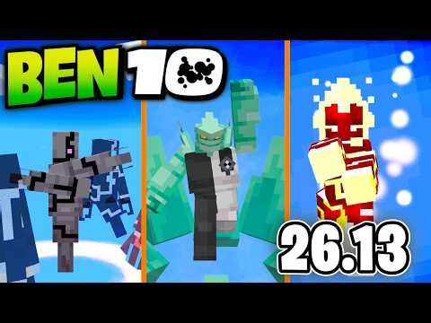 🔥The best Ben 10 mod for Minecraft Bedrock 26.13 - Omni NR (Add-on) Ben10