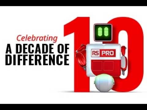 RS PRO is celebrating 10 years of making a real difference.