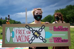 18K views · 269 reactions | Countries around the world are praising U.S. President Joe Biden's recent support to waive intellectual property rights, allowing more nations to produce COVID-19 vaccines. James Krellenstein, co-founder of PrEP4All, a think-tank working to ensure COVID treatments are made universally accessible, says this was a step in the right direction. | CBC News | Facebook