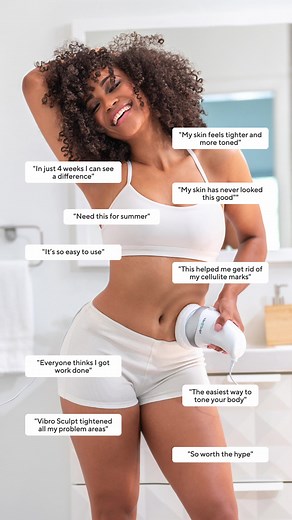 From tightening all problems areas and smoothening skin to sculpting your figure, Vibro Sculpt is the body sculpting device you need in your life ✨ #weightloss #weightlossjourney2023 #fitness #healthytips #vibrosculpt