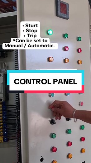 Controls with selector switch (Can be set to manual or automatic) 👌 #fyp #electrical #electriciansoftiktok #installation #electricalworks #electricalengineering #electricallife #electricaltips #electricalpanel #tiktoktrend #electrician #engineering