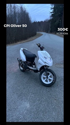 🔥 CPI Oliver 50cc Joensuusta vain 300€! 💥