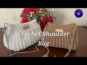 Crochet a Stylish Shoulder Bag: Easy Tutorial for Beginners | Easy and Fast | H & S Crochet House