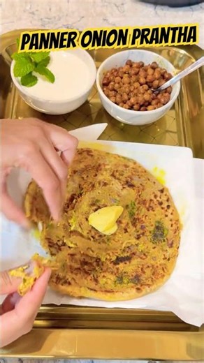 How to Make Paneer Onion Paratha | स्वादिष्ट पराठा रेसिपी #food #paratharecipes