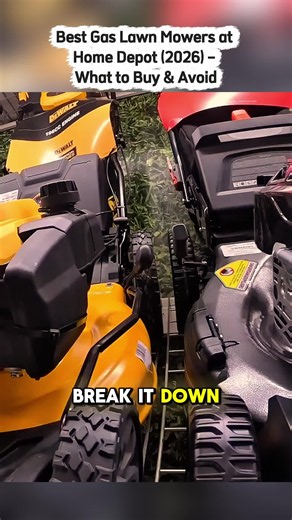 Best Gas Lawn Mowers at Home Depot 2026 — What to Buy & Avoid